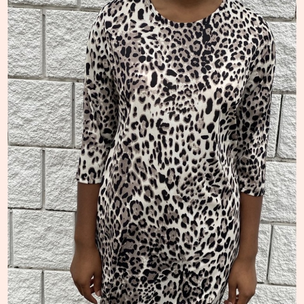 ZADIE B’S Leopard Layering Dress